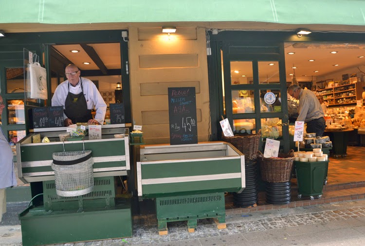 Tienda de quesos en Helsingor, Dinamarca | stylefeelfree